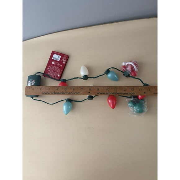 Disney Parks Mickey & Minnie Animated Glow Christmas Holiday Light-up Necklace - Picture 8 of 9